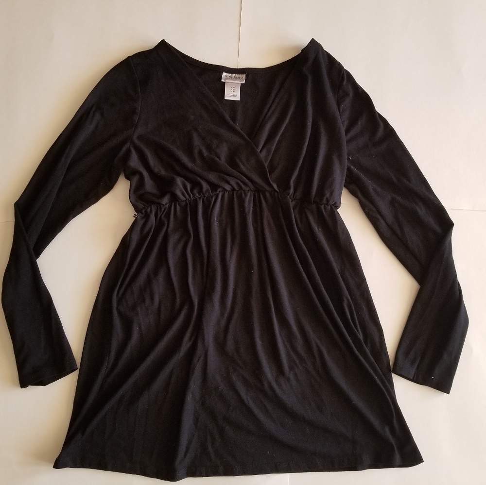 Motherhood Maternity Black Dress Sz Medium